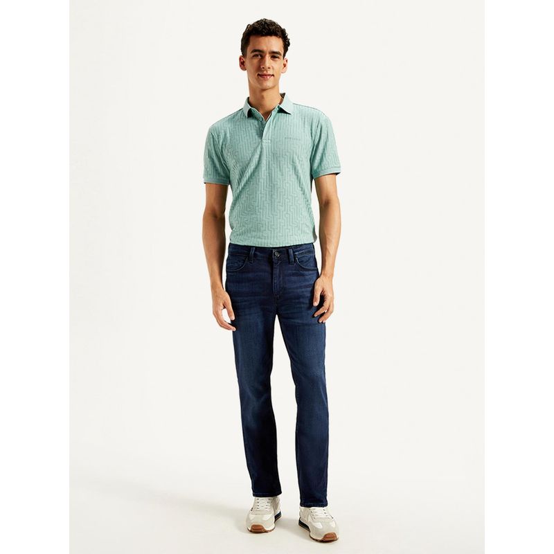 Levi's Men'S Navy Blue Slim Fit Jeans (38)