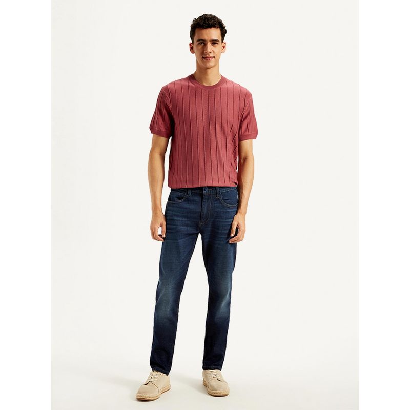 Levi's Men'S Navy Blue Slim Fit Jeans (30)