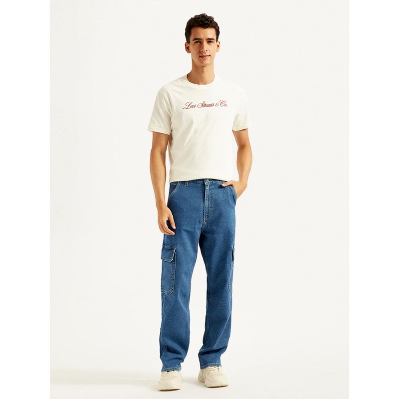 Levi's Men'S Blue Loose Fit Jeans (34)
