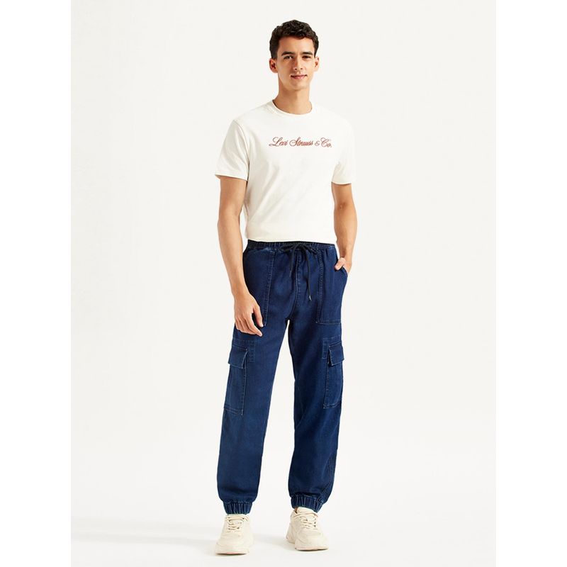 Levi's Men'S Blue Regular Fit Jeans (34)