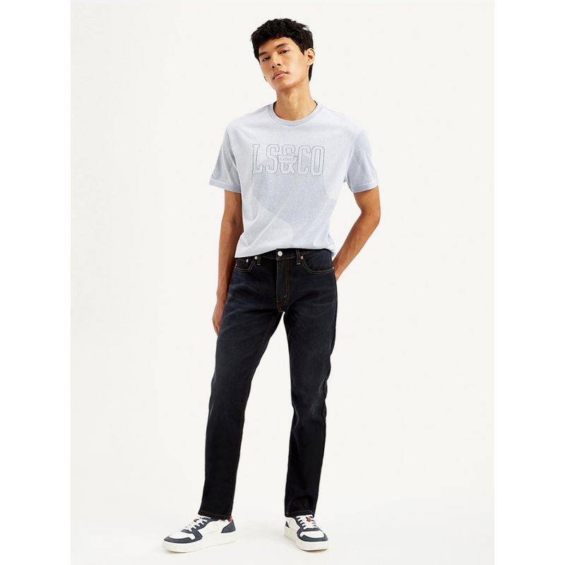 Levi's Men'S Navy Blue Slim Fit Jeans (38)