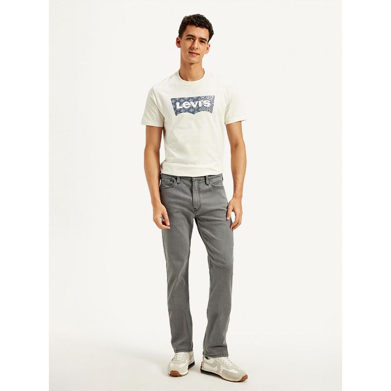 Levi's Men'S Grey Slim Fit Jeans (38)