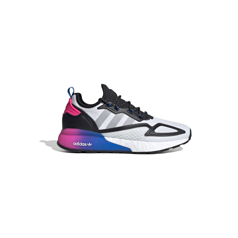 きゅ~ Buy adidas Originals ZX 2K BOOST Blue Sneakers (UK 3) Online