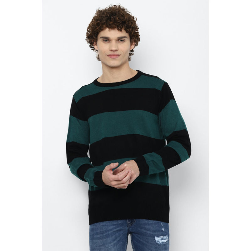 Forever 21 Black Stripe Sweater (XS) (XS)
