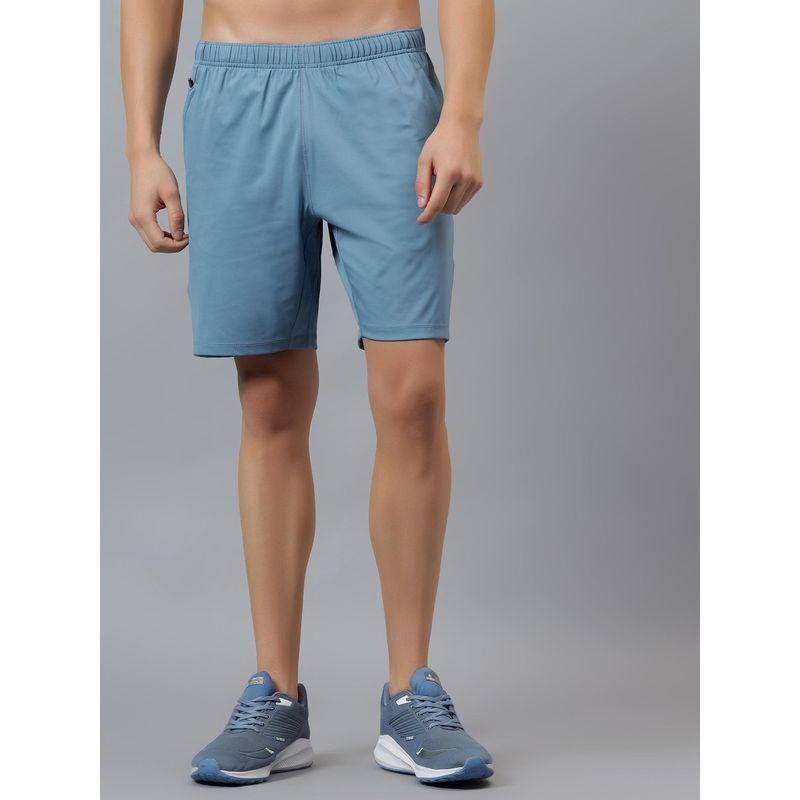 Dida Blue Men Solid Shorts with Pockets (32)