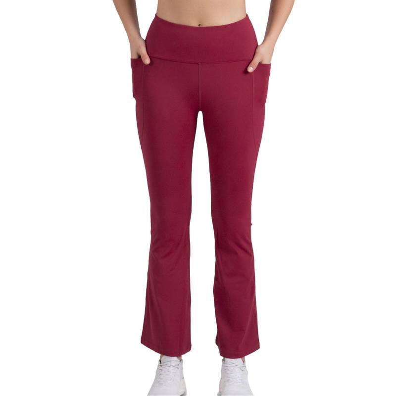 STRCH Maroon Solid Regular Trackpant (M)