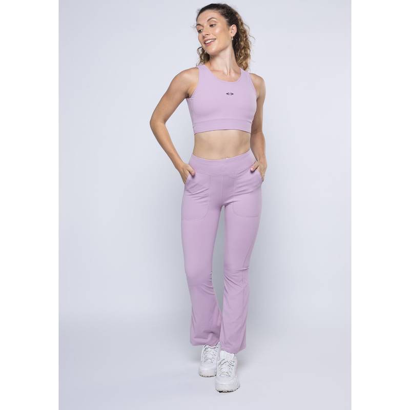 STRCH Lavender Solid Slim Trackpant (XS)