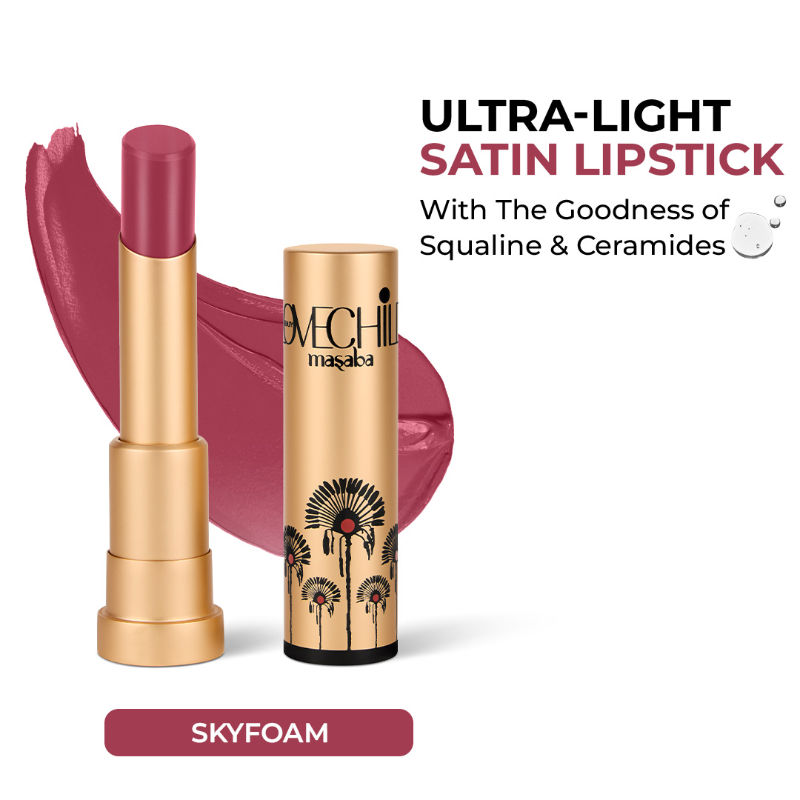 LoveChild Masaba Cloud Crush Ultra - Light Lush Creme Lipstick - Skyfoam