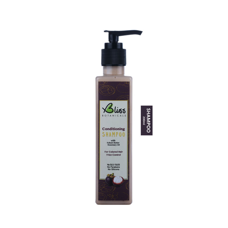 Bliss Botanicals Color Protect Shampoo with Kokum Butter, Rosemary oil