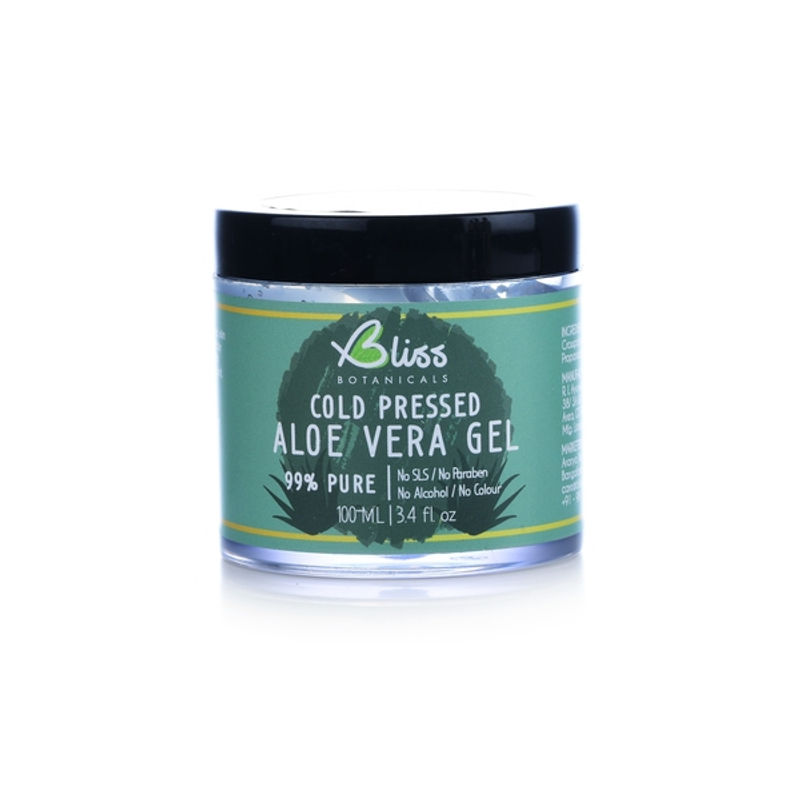 Bliss Botanicals Cold Pressed Aloe Vera Gel