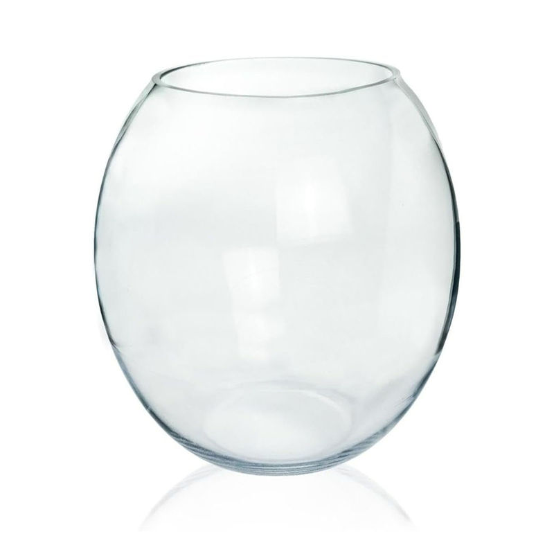 Ecofynd Glass Terrarium Bowl Planter (6 Inches)
