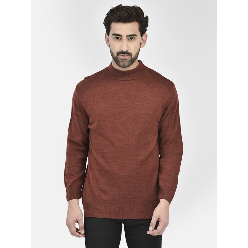 CRIMSOUNE CLUB Mens Rust Sweater (XL)