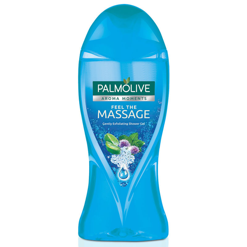 Palmolive Body Wash Feel the Massage Exfoliating Shower Gel with 100