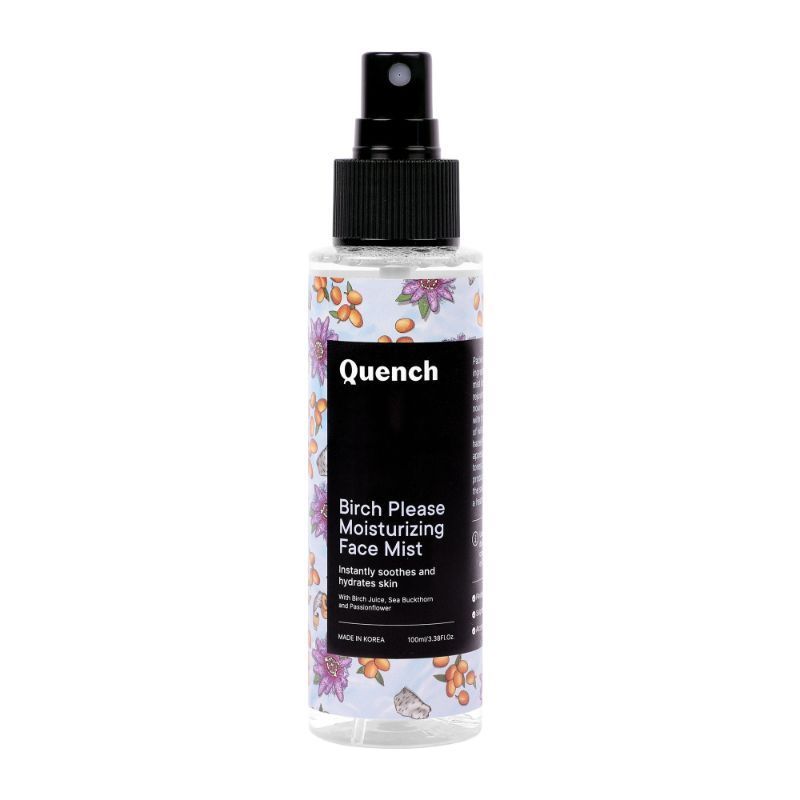 Quench Moisturizing Face Mist with 1% Birch Juice to Hydrate & Calm Dry Irritated Skin