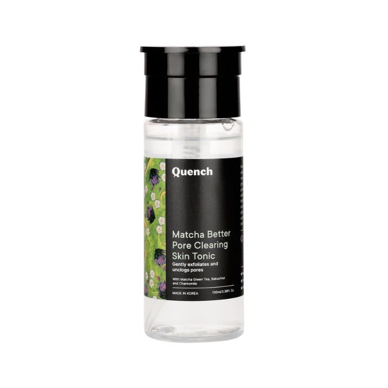 Quench Matcha Pore Clearing Toner, Reduces Pore Apperance & Controls Excess Oil