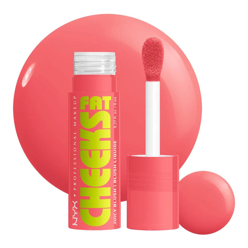 NYX Professional Makeup Fat Cheeks Juicy Liquid Blush - Fig Fizz 02