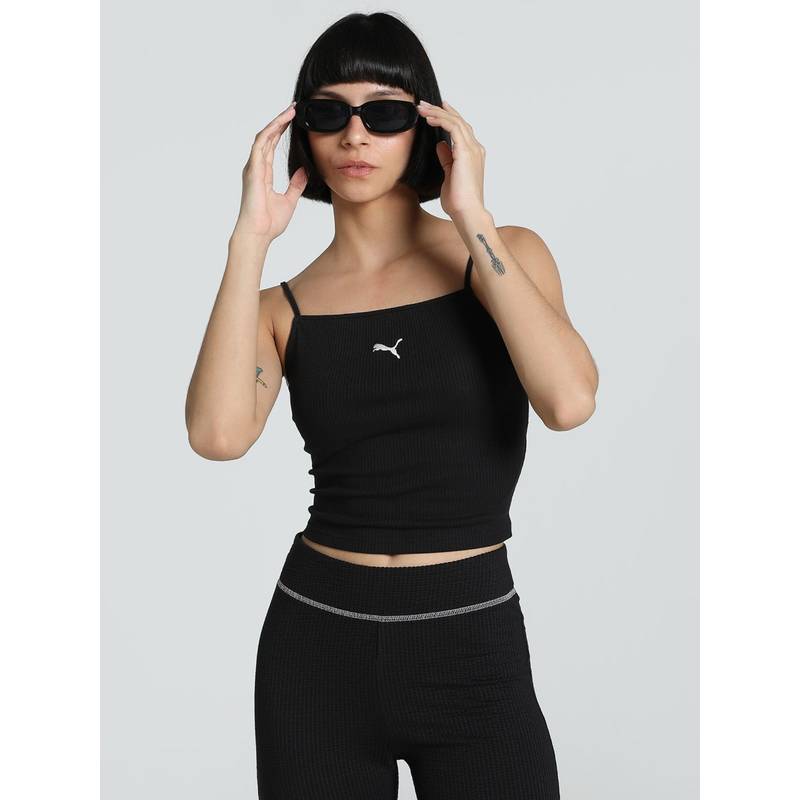 Puma Wardrobe Essentials Women's Ribbed Tank Top (XL) (XL)