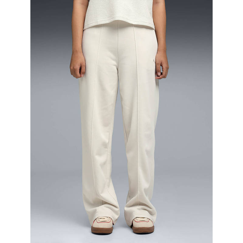 Puma CLASS Women White High-Waist Trackpant (XL) (XL)