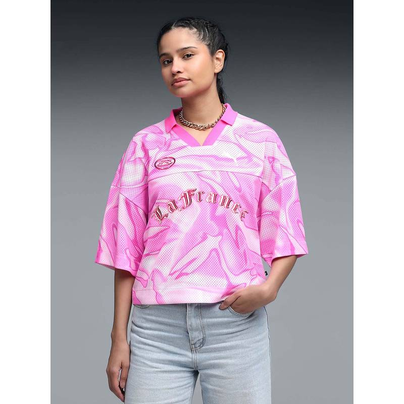 Puma Women LF Pink Heem Jersey (XL) (XL)