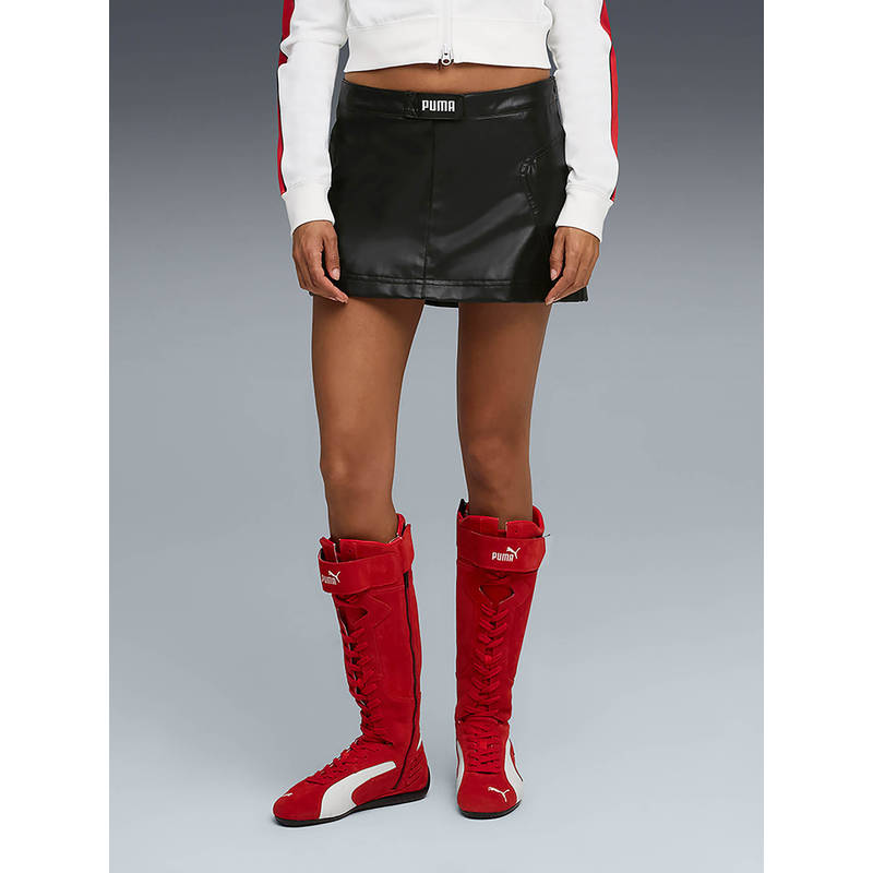 Puma Women FUTURE ARCHIVE Slim Low Rise Skirt (S) (S)