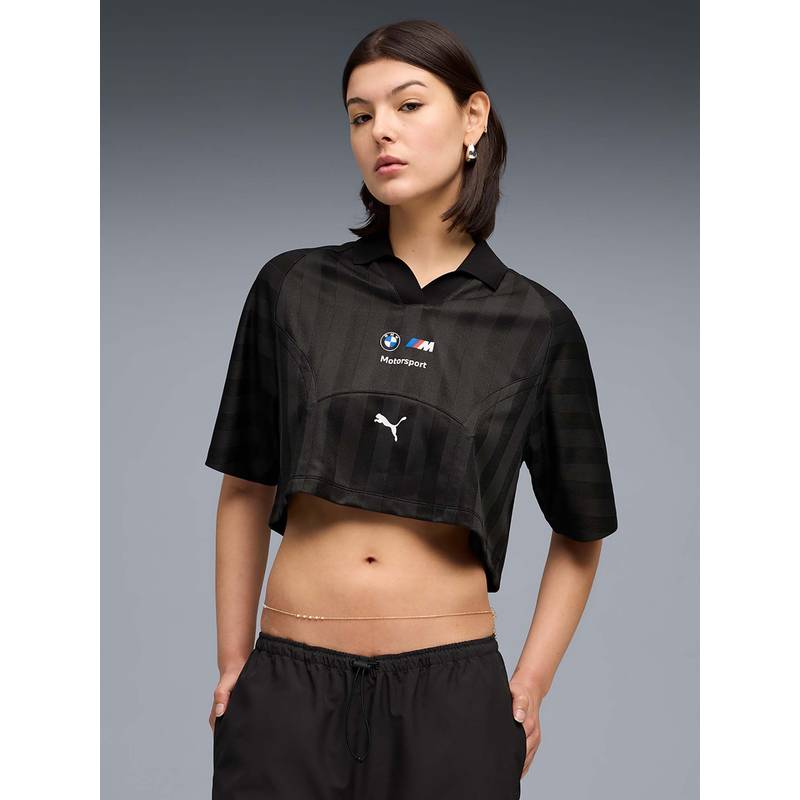 Puma Black Stripes Regular Polo T-Shirt (XL) (XL)