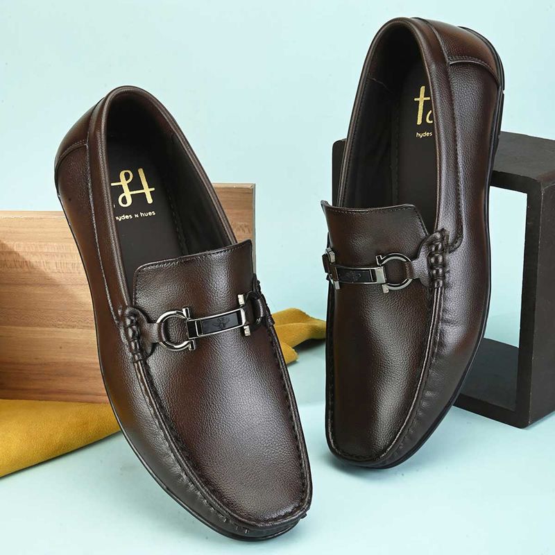 Hydes N Hues Brown Casual Loafer for Men (EURO 40)