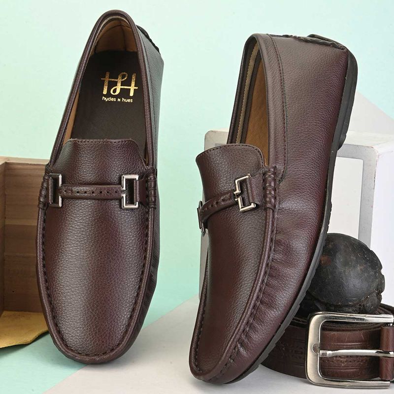Hydes N Hues Brown Casual Loafer for Men (EURO 42)