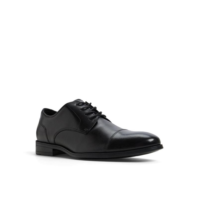 Aldo Callahana-In001 Men Black Lace Up Oxfords Shoes (UK 6)
