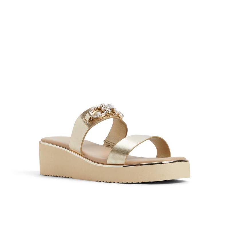 Aldo Marren-In741 Women Champagne Eva Sandals (UK 5)