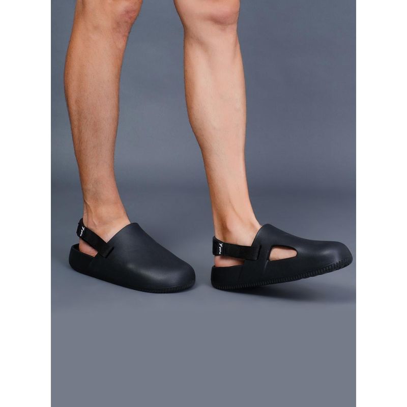 Yoho Men Black Yoho Glide Clogs (UK 7)