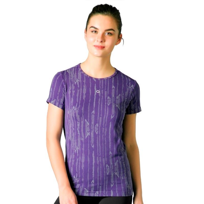 Amante Purple Sports T-Shirt (L)