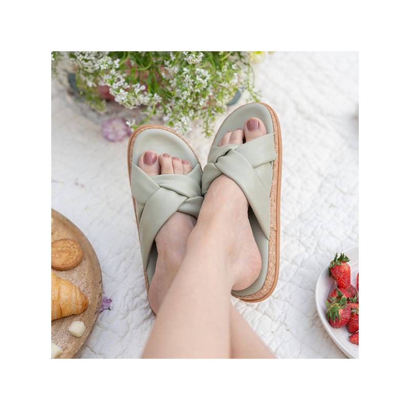 Coral Haze Garden Women Blue Sandals (EURO 37)