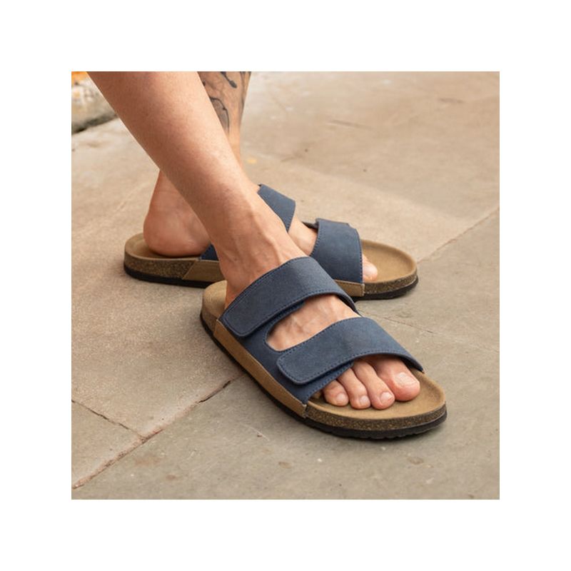 Coral Haze Vettel Navy Blue Sandals (EURO 40)
