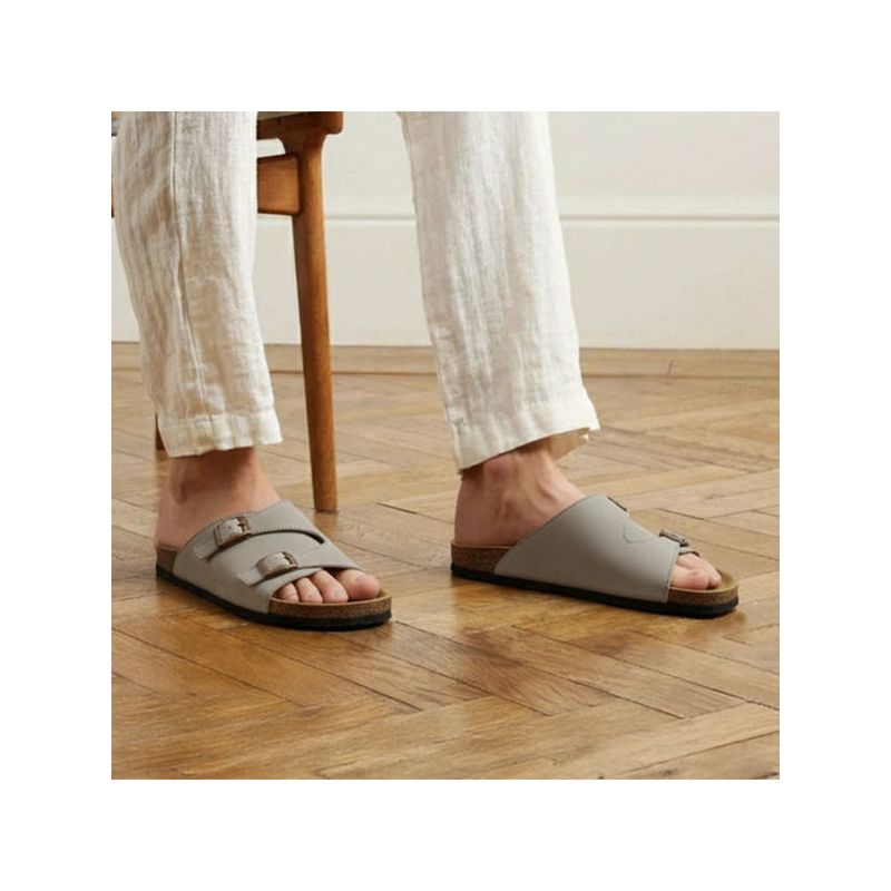 Coral Haze Oscar Grey Sandals (EURO 40)