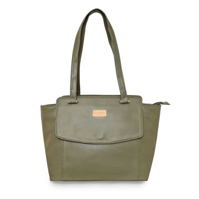 Buy Pierre Cardin Women Pu Leather Tote Bag Shoulder Bag (M) Online