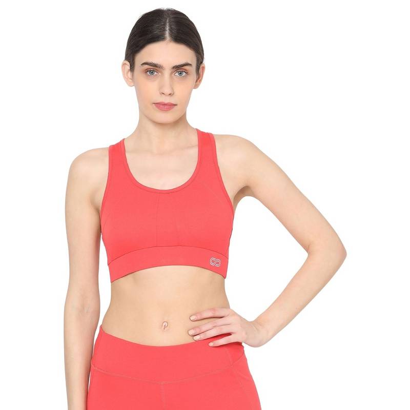 Silvertraq Flex Sports Bra Bright - Orange (L)