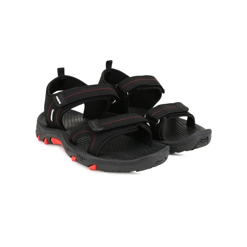 Campus 2GC-03 A Black Men Sandals (UK 10)