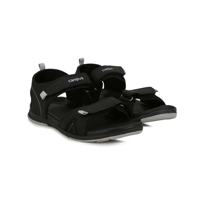 Campus 2GC-16D Black Men Sandals (UK 7)