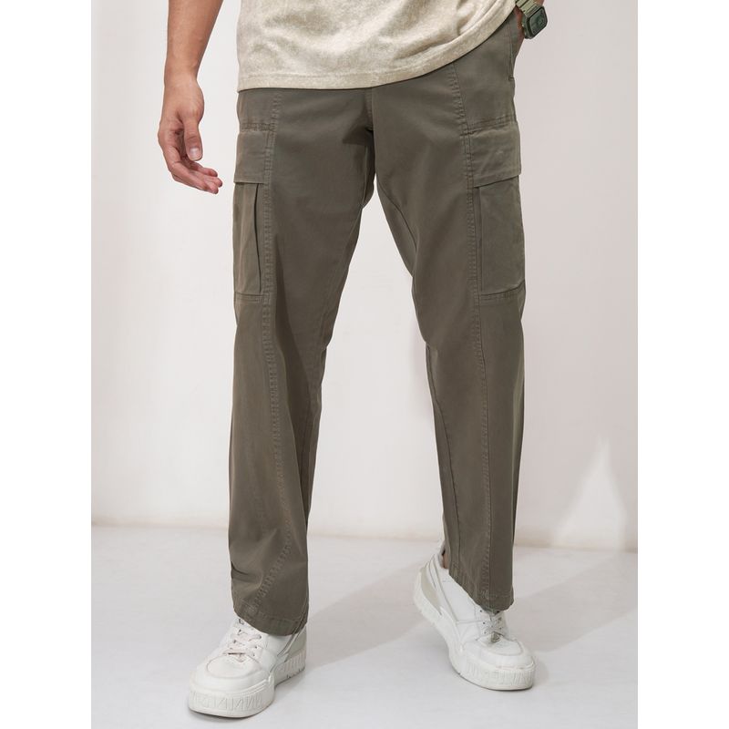 HIGHLANDER Men's Straight Fit Trousers (30)