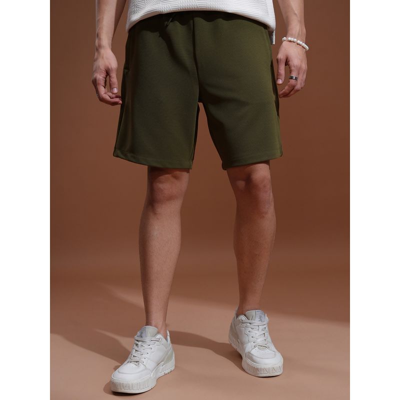 HIGHLANDER Men's Loose Fit Mid-Rise Shorts (34)
