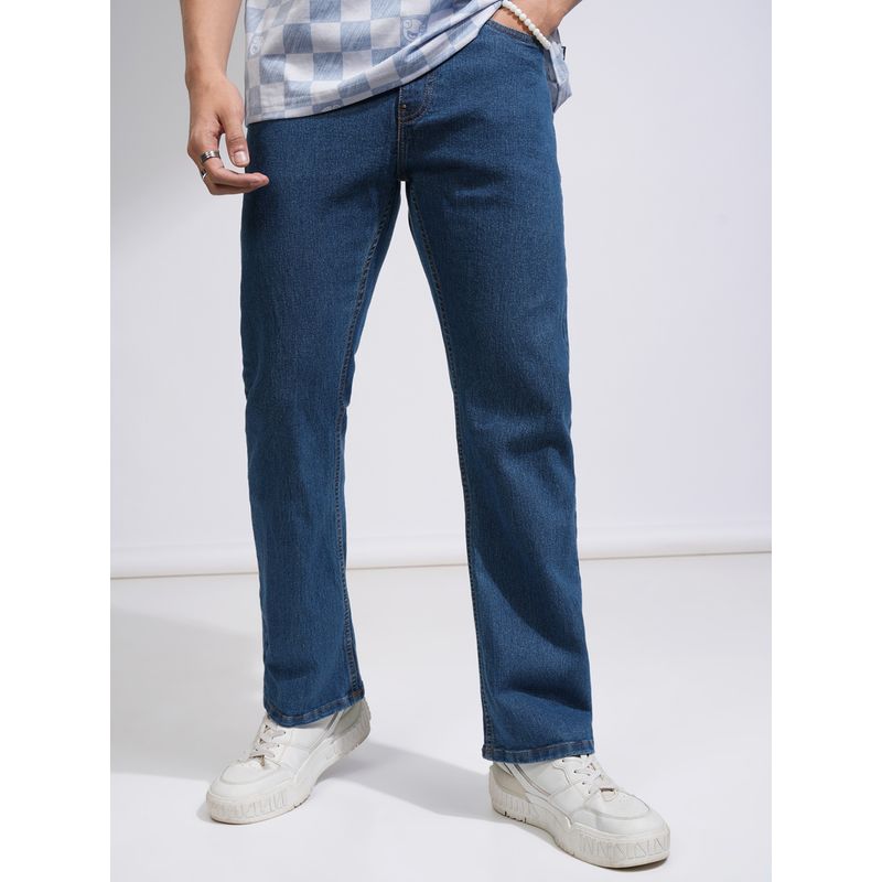 HIGHLANDER Men's Mid-Rise Stretchable Jeans (32)