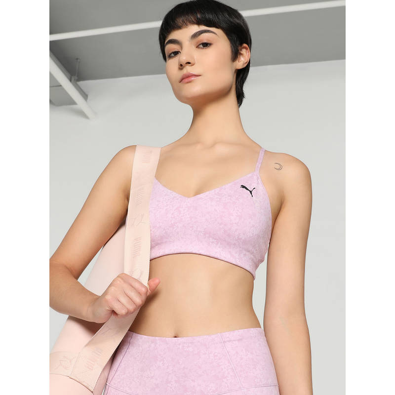 Puma MOVE YOGINI Womens Purple Sports Bra (S)