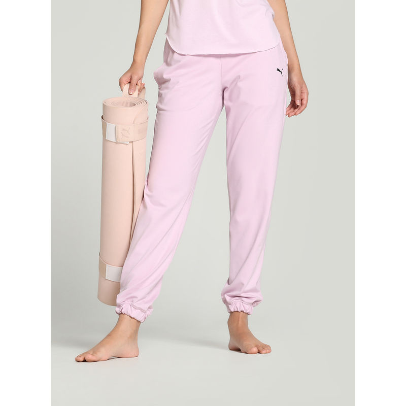 Puma STUDIO FOUNDATIONS Womens Purple Jogger Pants (XS)