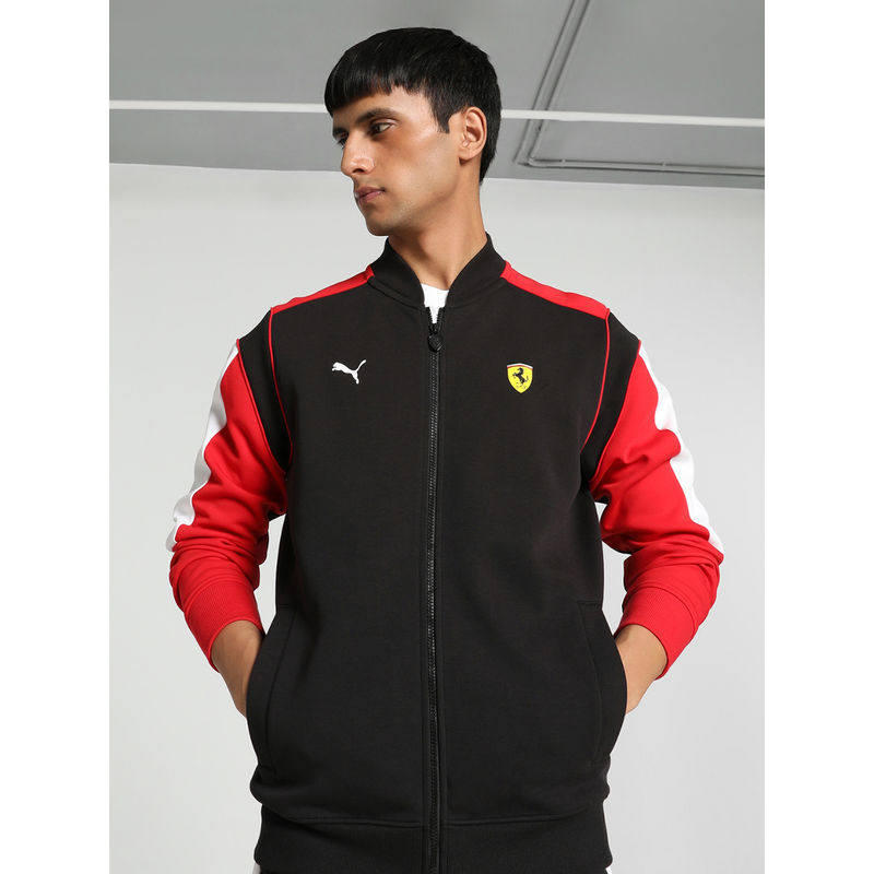Buy Puma Ferrari Race MT7 Track Mens Black Track Jacket Online