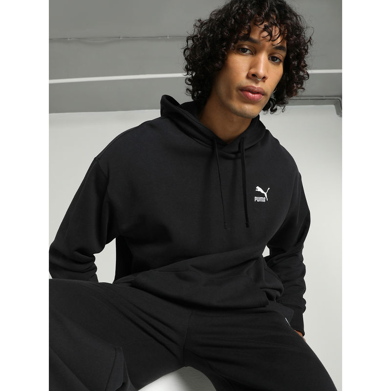 Puma BETTER CLASSICS Unisex Black Hoodie (XS)