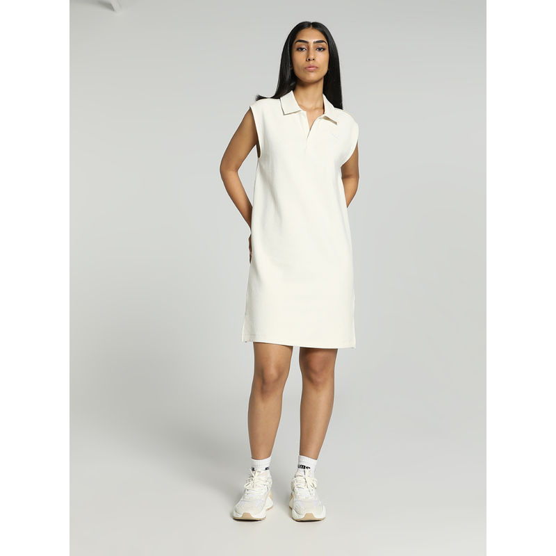 Puma HER Womens White Mini Dress (XS)