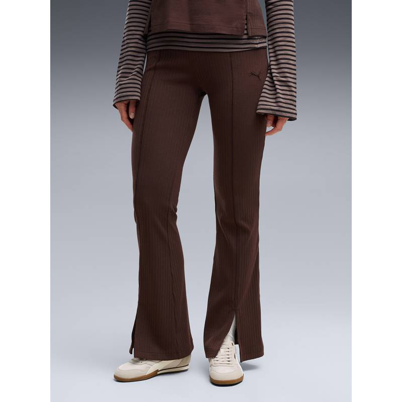 Puma Her Ribbed Women's Bootcut Tights (M)