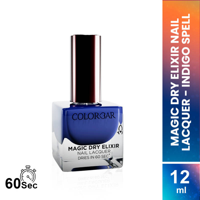 Colorbar Magic Dry Elixir Luxe Nail Lacquer - Indigo Spell