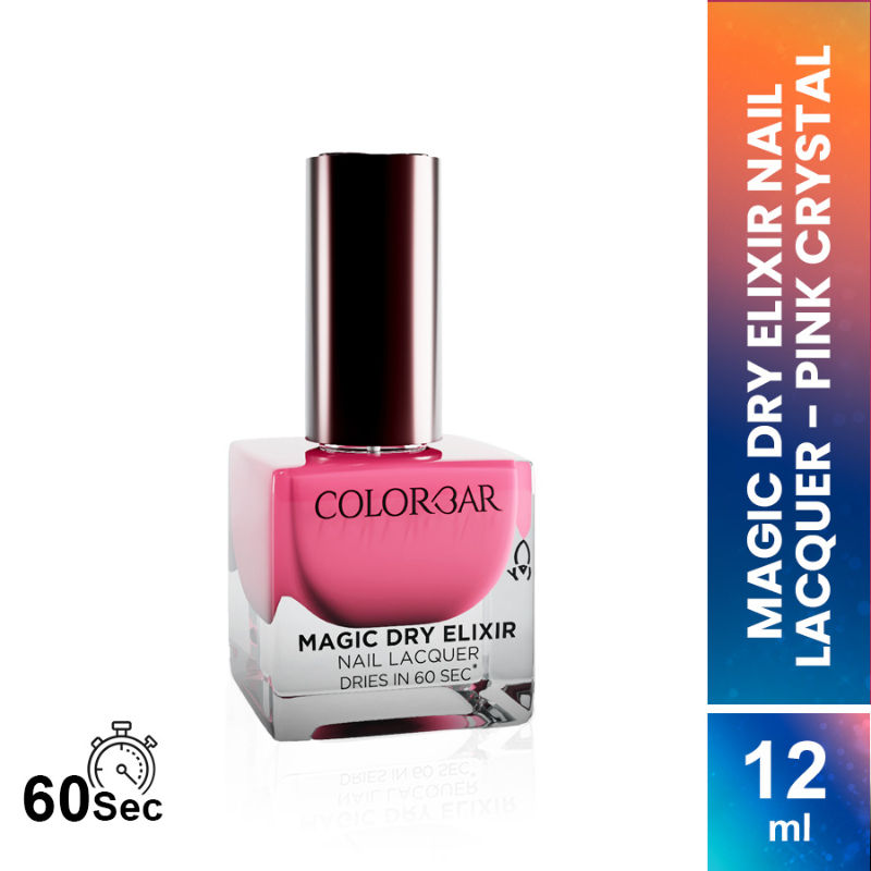 Colorbar Magic Dry Elixir Luxe Nail Lacquer - Pink Crystal