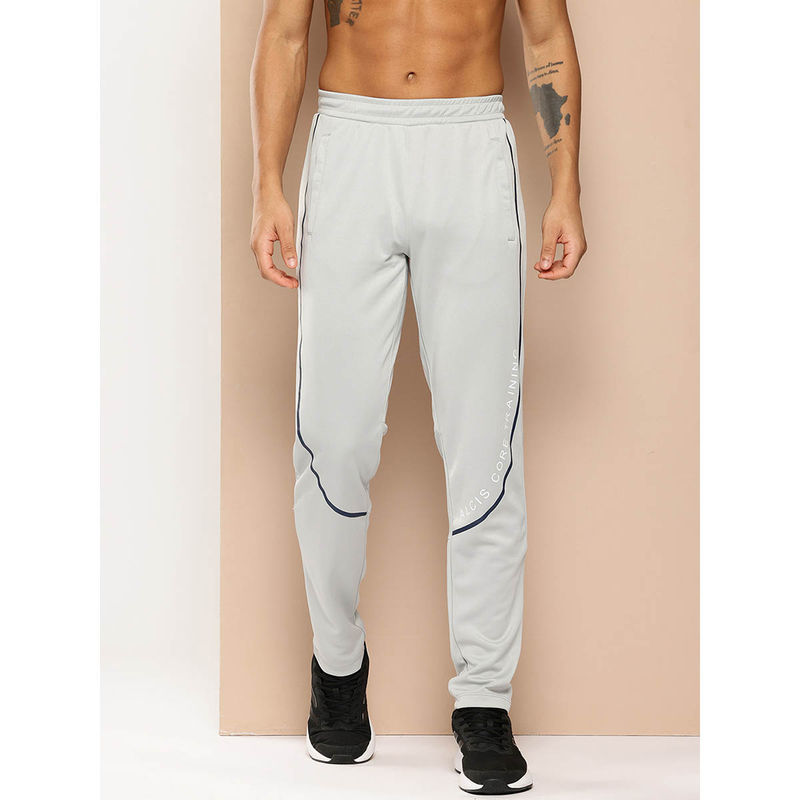 Alcis Men Printed Slim Fit Training or Gym Track Pants (M)